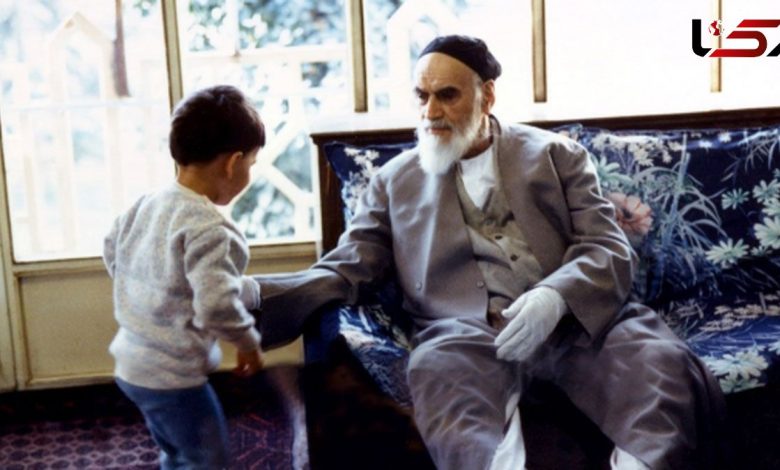 نگاه روز | سفر در زمان؛ «امام خمینی در کنار عروس اش فاطمه طباطبایی»؛ دهه 60 1 امامخمینی