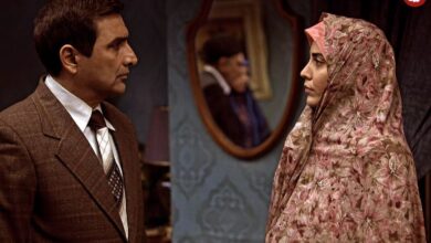 عکس؛ سفر در زمان؛ «طوبی» سریال طوبی در کنار پژمان جمشیدی؛ سال 1402