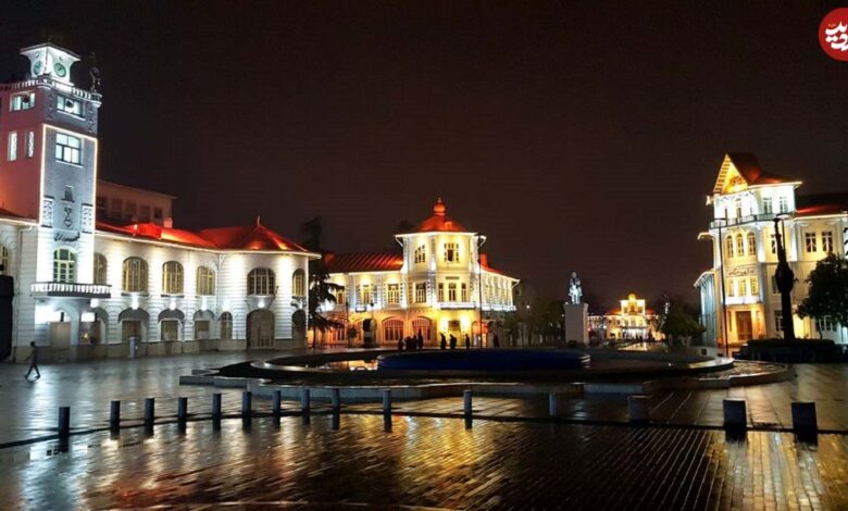 عکس؛ سفر در زمان؛ میدان شهرداری رشت در سالهای دور 1 عکس؛ سفر در زمان؛ میدان شهرداری رشت در سالهای دور