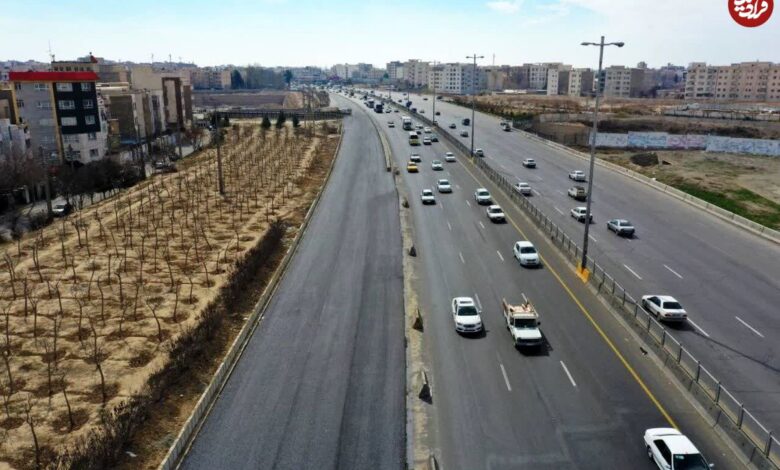 عکس؛ سفر در زمان؛ «اتوبان تهران-کرج» در دهه 40 هجری شمسی
