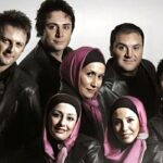 عکس؛ سفر در زمان؛ «گروه آریان در کنار بازیگر نقش جومونگ در تهران»؛ سال 1388
