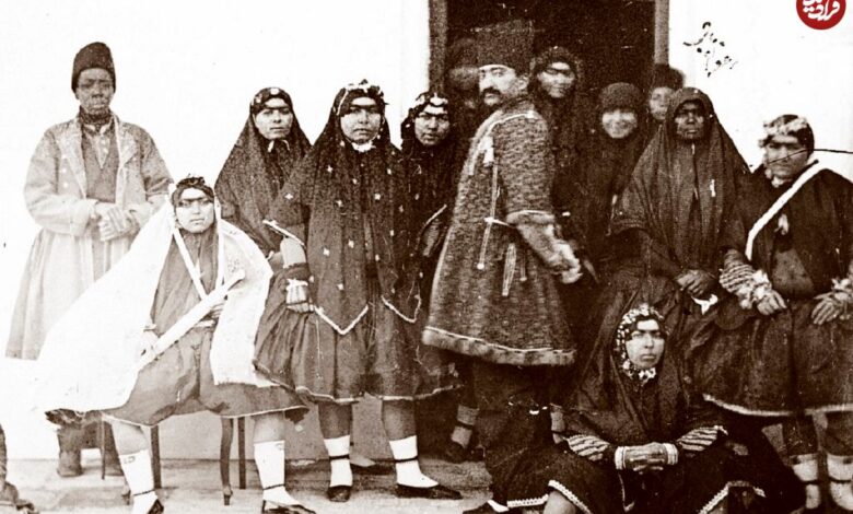 عکس؛ سفر در زمان؛ ژست خاص «جوجوق، یکی از زنان جوان ناصرالدینشاه» 2 عکس؛ سفر در زمان؛ ژست خاص «جوجوق، یکی از زنان جوان ناصرالدینشاه»