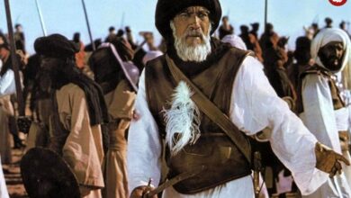 عکس؛ سفر در زمان؛ «حمزه» فیلم محمد رسول الله بعد دریافت جایزه اسکار؛ سال 1336