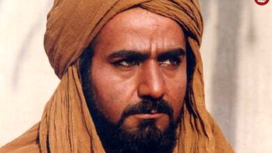 عکس؛ سفر در زمان؛ «امین زندگانی و پرویز پرستویی» در پشت صحنه سریال امام علی؛ سال 1371