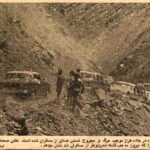 عکس؛ سفر در زمان؛ کوه دماوند در جاده هراز انتقام گرفت!