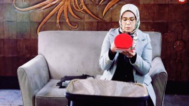 عکس| سفر در زمان؛ «مژگان» سریال بچه مهندس 3 در کابین هواپیما؛ سال 94