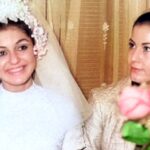 عکس؛ سفر در زمان؛ «پوری بنایی و گلی زنگنه» در دهه 60؛ ویگن و فروزان در سال 44