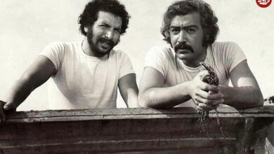 عکس؛ سفر در زمان؛ «بهمن مفید در کنار امید سلطانی، خواننده»؛ دهه 90