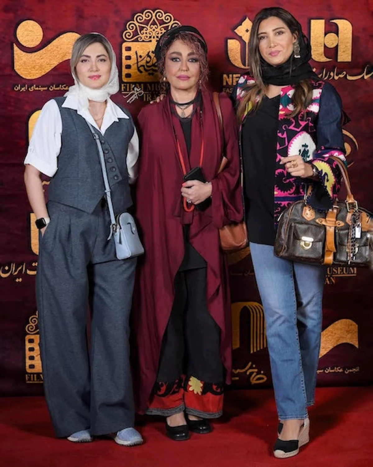 شقایق فراهانی با استایل قرمز و مشکی در جشن بزرگ سینما 4 IMAGE 2025 09 27 124717 1