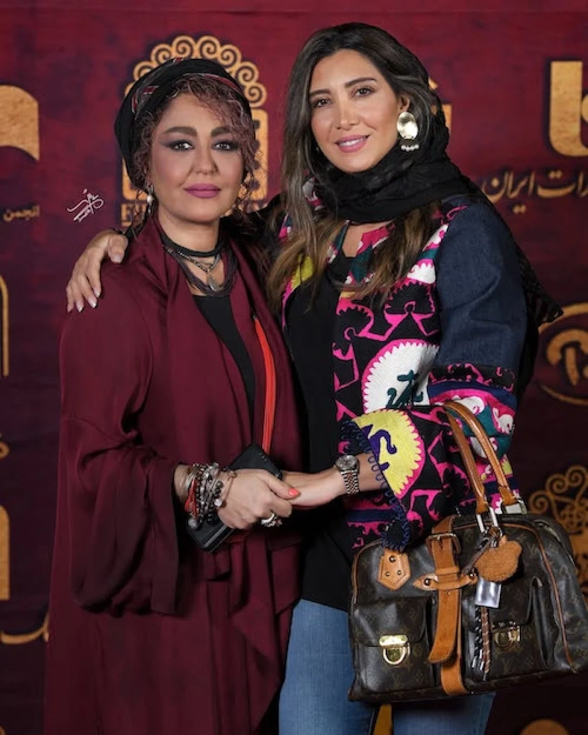 شقایق فراهانی با استایل قرمز و مشکی در جشن بزرگ سینما 6 IMAGE 2025 09 27 124718