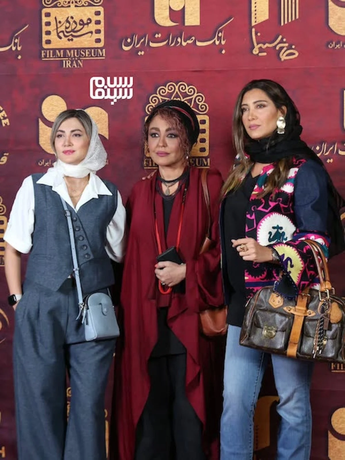 شقایق فراهانی با استایل قرمز و مشکی در جشن بزرگ سینما 5 IMAGE 2025 09 27 124727