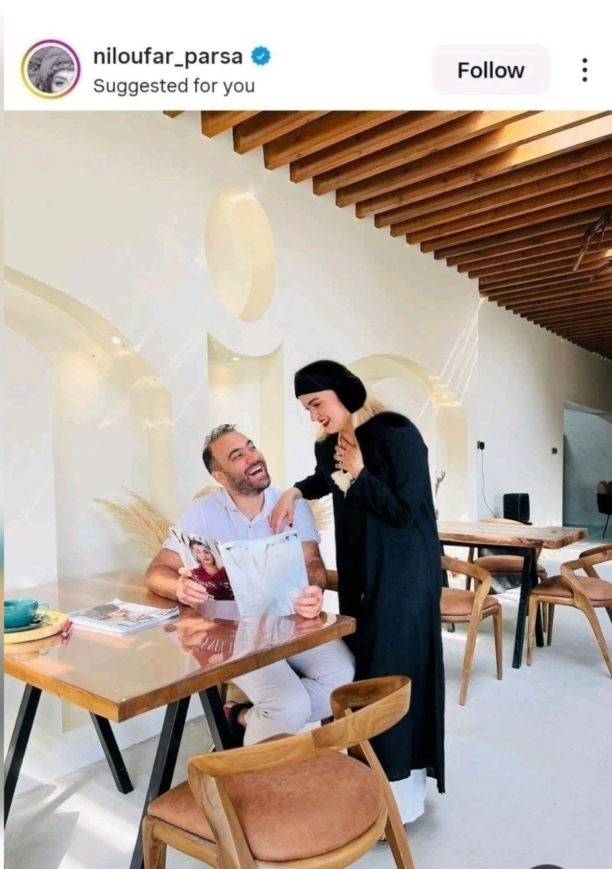 عکس روز | نیلوفر پارسا بازیگر نقش بیتا در سریال «آوای باران» با یه پست عاشقانه برای تولد همسرش! 2 photo 2025 11 03 23 28 18
